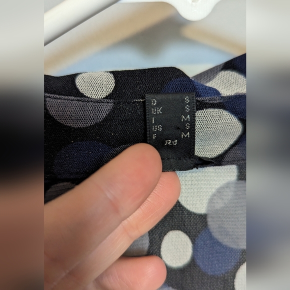 Esprit Button Sheer Top - Picture 3 of 5